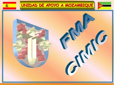 UNIDAD DE APOYO A MOZAMBIQUE. Operación I / M UNIDAD DE APOYO A MOZAMBIQUE MOZAMBIQUE Provincia de GAZA Distrito de Chokwe CHEAQUELANE A 180 Km Norte.