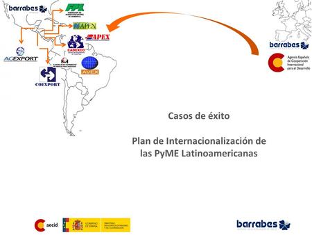 Casos de éxito Plan de Internacionalización de las PyME Latinoamericanas.
