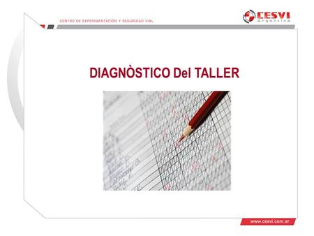 DIAGNÒSTICO Del TALLER. Presencia de CESVI en América Latina a través de ORION.