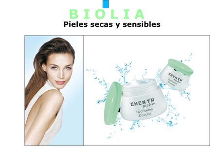 Pieles secas y sensibles B I O L I A. 1. LIMPIAR Démaquillant Express 2. HIDRATAR Hydrissima Douceur Revitalissima 3. REPARAR Zones Vulnérables B I O.
