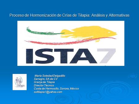 Proceso de Hormonización de Crías de Tilapia: Análisis y Alternativas