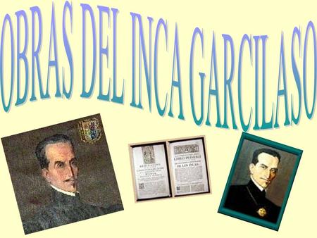 OBRAS DEL INCA GARCILASO