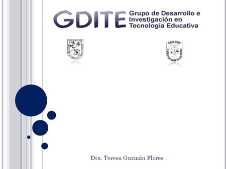 Dra. Teresa Guzmán Flores. DOCS Google DOCS Dra. Teresa Guzmán Flores 2.