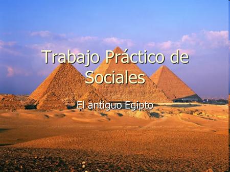 Trabajo Práctico de Sociales