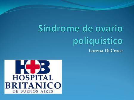 Síndrome de ovario poliquístico