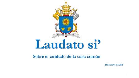 Sobre el cuidado de la casa común