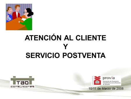 ATENCIÓN AL CLIENTE Y SERVICIO POSTVENTA