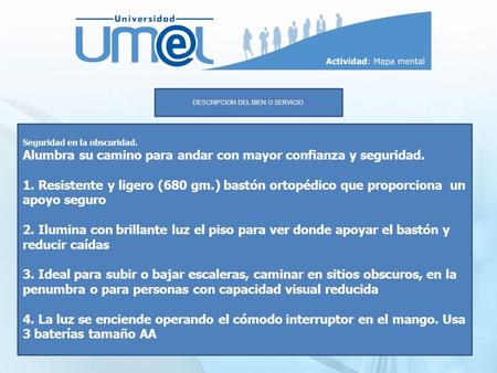 DESCRIPCION DEL BIEN O SERVICIO