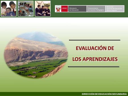 EVALUACIÓN DE LOS APRENDIZAJES.