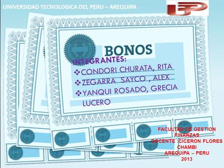 DOCENTE :CICERON FLORES CHAMBI