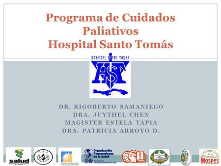 Programa de Cuidados Paliativos Hospital Santo Tomás