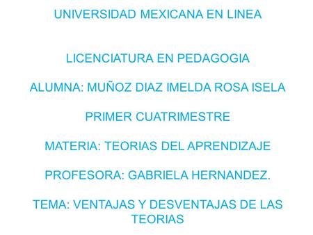 UNIVERSIDAD MEXICANA EN LINEA