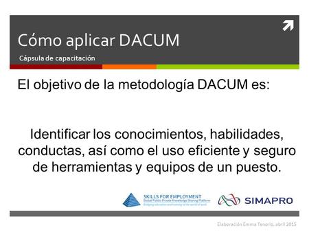 Cápsula de capacitación