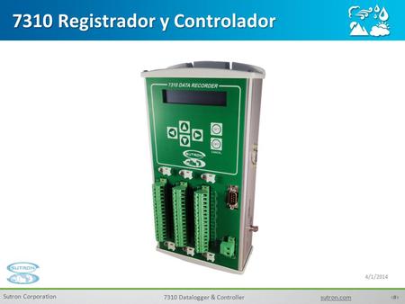 7310 Registrador y Controlador