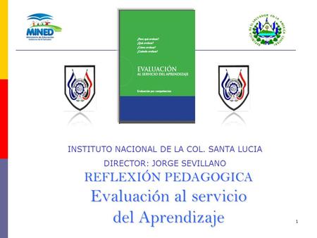 REFLEXIÓN PEDAGOGICA Evaluación al servicio del Aprendizaje