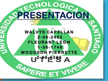 PRESENTACION Walvys Capellan Fleurant leon