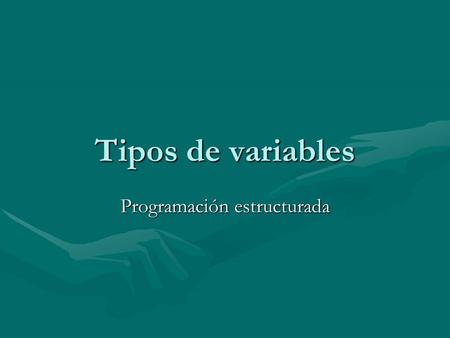 Programación estructurada