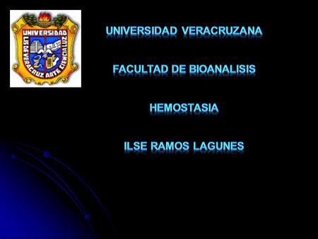UNIVERSIDAD VERACRUZANA FACULTAD DE BIOANALISIS