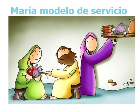 María modelo de servicio Pase de diapositivas manual
