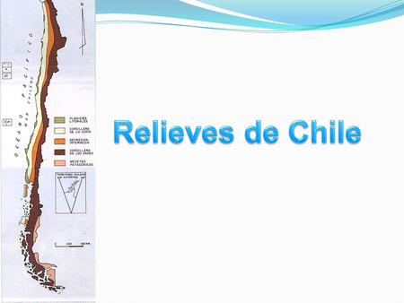 Relieves de Chile.