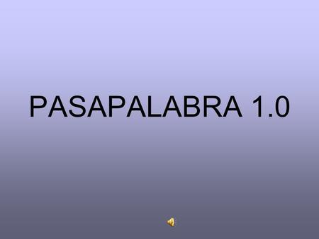 PASAPALABRA 1.0.