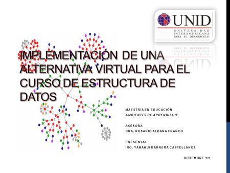 MAESTRÍA EN EDUCACIÓN Ambientes de Aprendizaje ASESORA