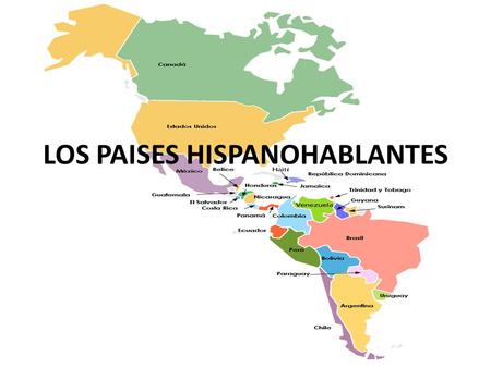 LOS PAISES HISPANOHABLANTES