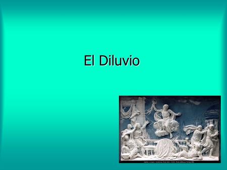 El Diluvio. Ovidio Ovidio nació el 20 de marzo del año 43 a. C. en Sulmona. Fue uno de los escritores más famosos del mundo romano, también participó.