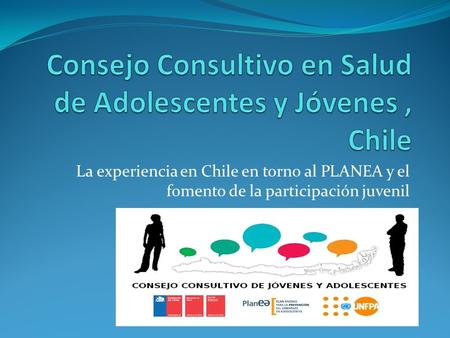 Consejo Consultivo en Salud de Adolescentes y Jóvenes , Chile