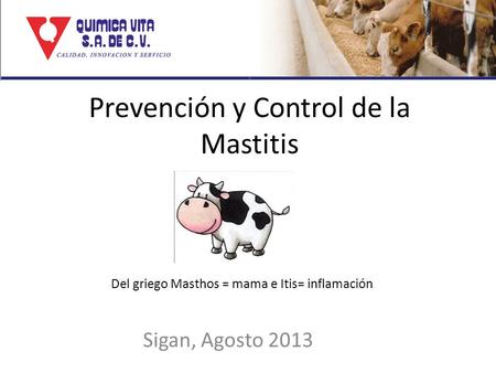 Prevención y Control de la Mastitis