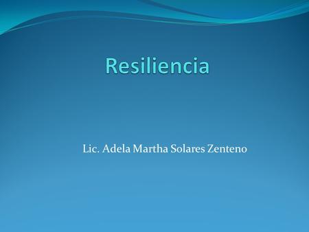 Lic. Adela Martha Solares Zenteno