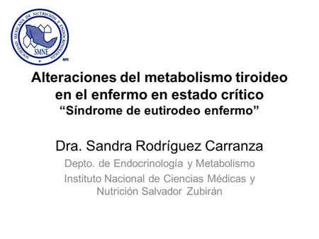 Dra. Sandra Rodríguez Carranza