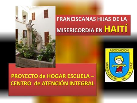 FRANCISCANAS HIJAS DE LA MISERICORDIA EN HAITÍ