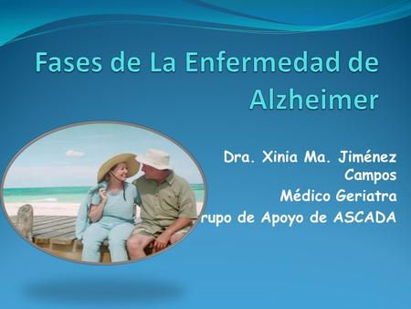 Fases de La Enfermedad de Alzheimer