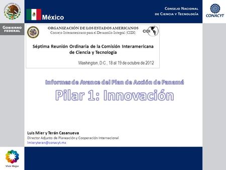 ORGANIZACIÓN DE LOS ESTADOS AMERICANOS Consejo Interamericano para el Desarrollo Integral (CIDI) Séptima Reunión Ordinaria de la Comisión Interamericana.