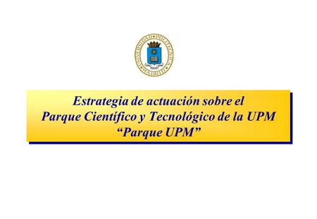 Definición oficial de parque científico y tecnológico