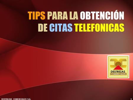 TIPS PARA LA OBTENCIÓN DE CITAS TELEFONICAS