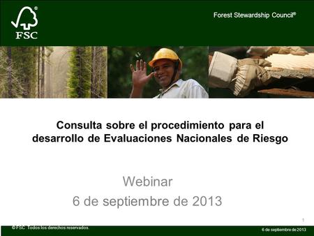 Webinar 6 de septiembre de 2013