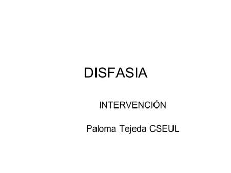 INTERVENCIÓN Paloma Tejeda CSEUL