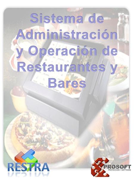Sistema de Administración y Operación de Restaurantes y Bares