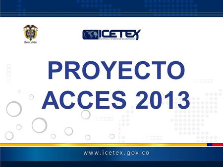 PROYECTO ACCES 2013.