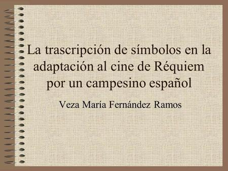 Veza María Fernández Ramos
