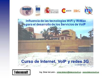 Curso de Internet, VoIP y redes 3G