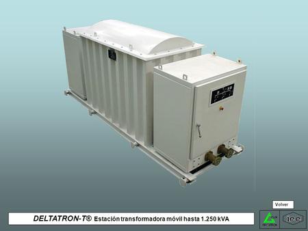 DELTATRON-T® Estación transformadora móvil hasta kVA
