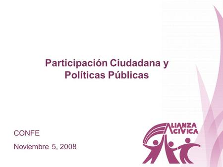 Participación Ciudadana y Políticas Públicas