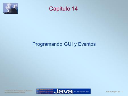Programando GUI y Eventos