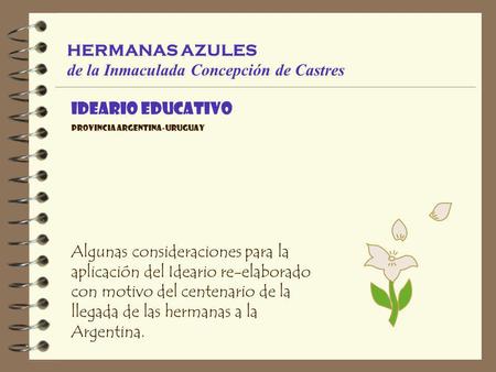 HERMANAS AZULES de la Inmaculada Concepción de Castres