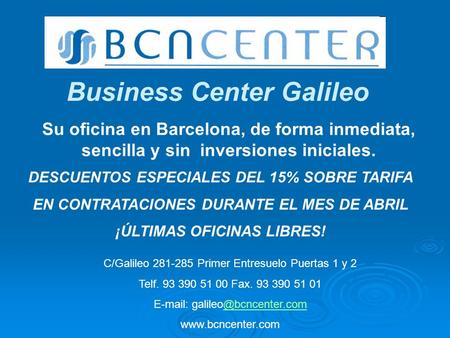 Business Center Galileo
