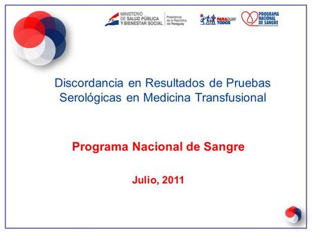Programa Nacional de Sangre