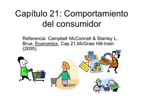 Capítulo 21: Comportamiento del consumidor